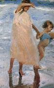 Joaquin Sorolla Two Sisters oil painting reproduction